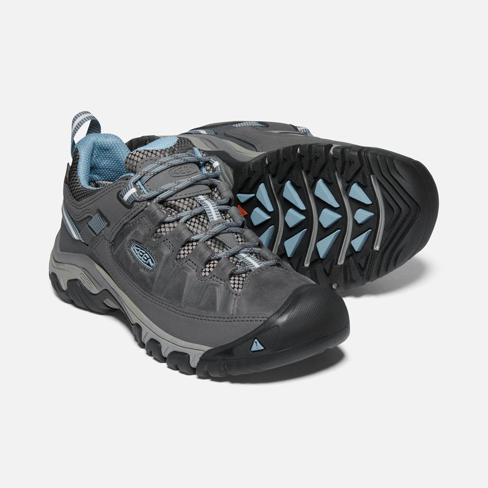 Keen Vandringsskor Dam Svarta Bruna - Targhee Iii Waterproof - 528493OSQ